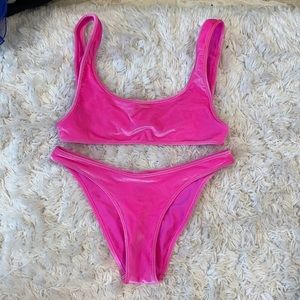 Triangl Rhay Bikini Hot Pink (XS bottoms, S top)